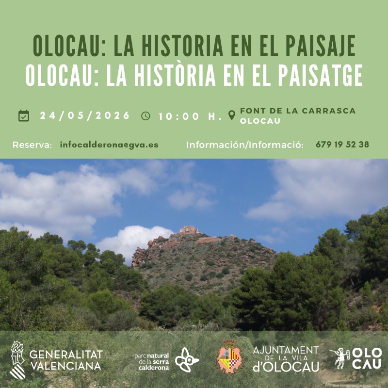 Ruta guiada ‘Olocau: la historia en el paisaje’ (actividad por el Día Europeo de los Parques Naturales)